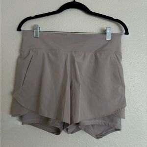 Avia High-Waisted Running Shorts with Liner – Size S